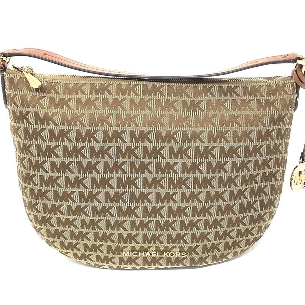NWT ✨ MICHAEL KORS ✨ Signature Logo Bedford Convertible Shoulder Bag